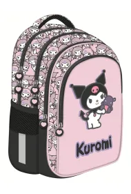 St. Majewski Plecak 4-komorowy Kuromi Pink 16 cali