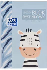 Oxford Blok rysunkowy A2 bia�y 120 g 20 kartek