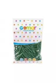 Gemar Balony rurki w�oskie Emerald green 100 szt.