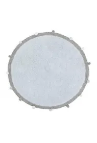 Dywan bawe�niany Bubbly Soft Blue 120cm
