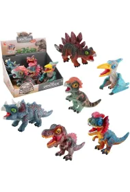 Dinozaur gumowy z g�osem MIX