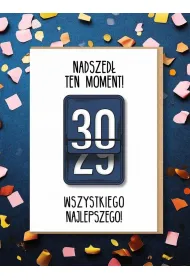 Nadwyraz.com Karnet Urodziny 30
