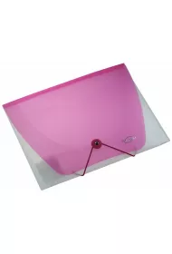 Titanum Teczka PP A4 z gumk� transparentna