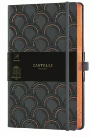 Notatnik Castelli Art Deco Copper linia