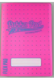 Pukka Pad Zeszyt B5 Flex Pad Neon Pink kratka 60 kartek