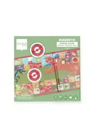 Gra magnetyczna G� ze spinnerem Dinozaury Scratch