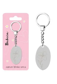 Be-Happy Gifts Brelok prezentowy Babcia zawsze blisko serca