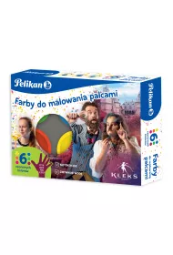 Pelikan Farby do malowania palcami neon 6 kolor�w