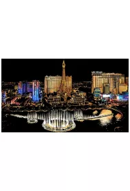 Twoje Hobby Las Vegas. Magiczna zdrapka - wydrapywanka 40.0 x 28.5 cm