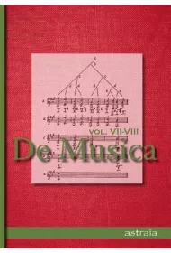 De Musica. Vol. VII-VIII