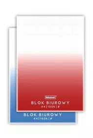 Schemat Blok biurowy A4 kratka 100 kartek 5 szt.
