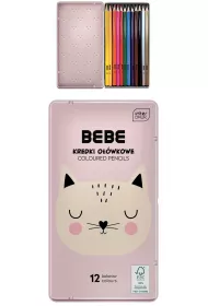 Interdruk Kredki owkowe BB GIRL 12 szt.