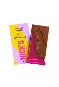 Nicks Czekolada mleczna z karmelem 75 g