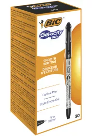 Bic Dugopis elowy Gel-ocity Stic czarny 30 szt.