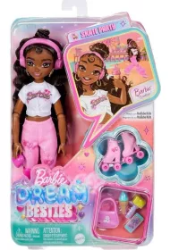 Barbie DreamBesties. Lalka na wrotkach JFX97 Mattel