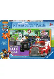 Puzzle 35 el. Let`s Roll! Ravensburger