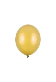 PartyDeco Balony Strong 30cm, Metallic Gold 1op./50szt.