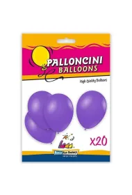 Balony lateksowe fioletowe 26 cm 20 szt.