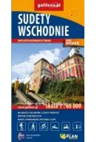 Sudety Wschodnie mapa syntetyczna
