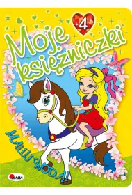 Moje ksi�niczki 4. Maluj wod�