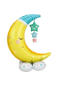 Amscan Balon foliowy AirLoonz ksi�yc i gwiady 101z139cm