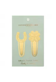 Designworks Ink Zakadki do ksiek metalowe Lucky Charms 2 szt.