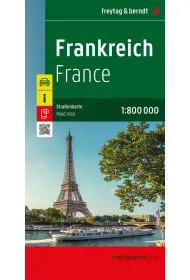 Mapa Francja 1:800 000