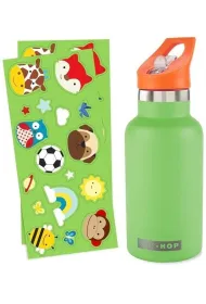 Skip Hop Butelka termiczna z naklejkami zielona 380 ml