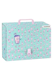 Starpak Teczka z r�czk� A4 Bubble Tea 95mm