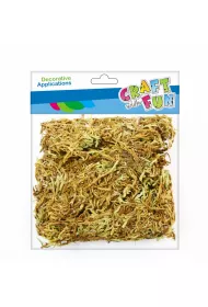 Craft with Fun Mech dekoracyjny zielony 50g