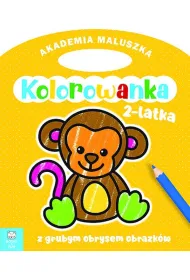 Ma�pka. Akademia maluszka. Kolorowanka 2-latka