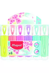 Maped Zakre�lacz Fluo Peps pastel 6 kolor�w