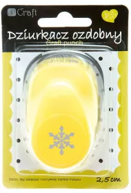 Dalprint Dziurkacz dekoracyjny �nie�ynka 25 mm