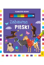 Flamaster wodny. Zabawne pieski