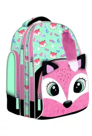 St. Majewski Plecak 2-komorowy Premium Bambino Fox