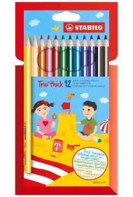 Stabilo Kredki Trio etui 12 szt.