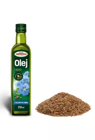 Targroch Olej lniany toczony na zimno 250 ml