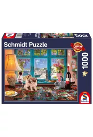 Puzzle 1000 el. St� do uk�adania puzzli Schmidt