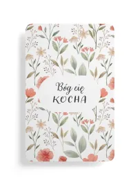 Szaron Magnes na lod�wk� - B�g Ci� kocha - kwiaty