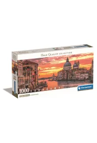 Puzzle 1000 el. Panorama - Grand Canal - Venice Clementoni
