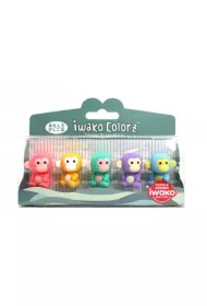 Iwako Gumki do �cierania - Ma�pa 5 szt.