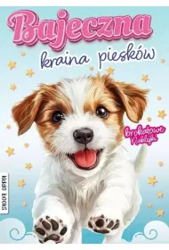 Bajeczna kraina piesk�w. Brokatowe naklejki