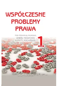eBook Wspczesne problemy prawa. Tom I pdf