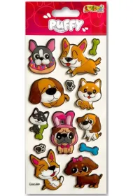 Penmate Naklejki puffy Dogs