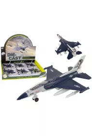Samolot z napdem wiato / dwik 1:72 granatowy Leantoys