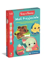 Mali Przyjaciele uk�adanka edukacyjna 1-3l CLEMENTONI 50427  CLM