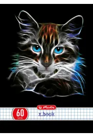 Herlitz Zeszyt 60-A5 w kratk� ANIMAL FRACTALS 5 szt. kratka 60 kartek