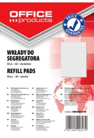 Pbs Connect Wkad do segregatora A4 kolorowy 50 szt.
