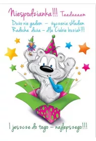 Stamp Karnet Happy B6 + koperta wz�r nr 14