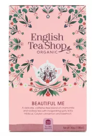English Tea Shop Herbata zioowa Wellness, Beautiful Me 20 x 1,5 g Bio